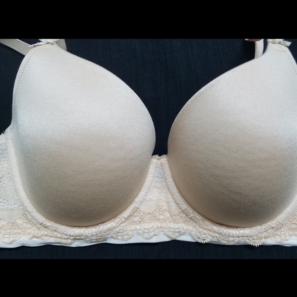 HEIDI KLUM BRA INTIMATES SMOOTH CUP NUDE BRA 36C